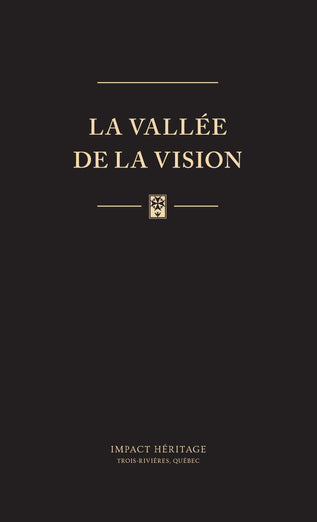 La vallée de la vision (édition spéciale noire cuir composite, tranche or)