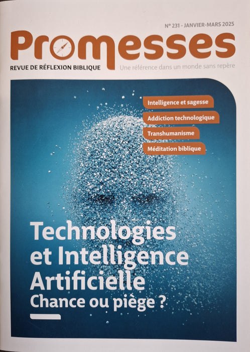 revue Promesses n°231 Technologies et IA