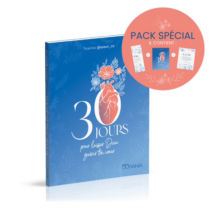 30 jours pour laisser Dieu guérir ton coeur - Pack