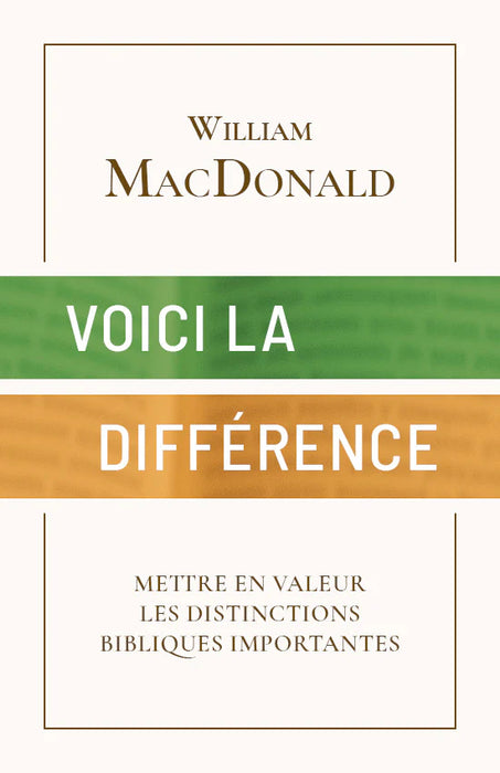 Voici la différence