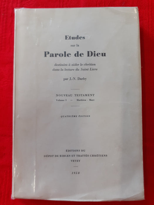 Études sur la Parole de Dieu