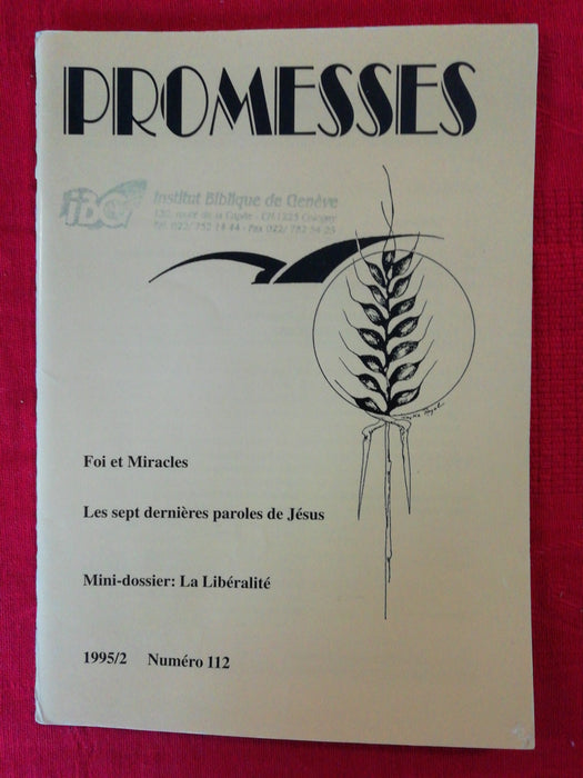 Occasion - Promesses N°112 -