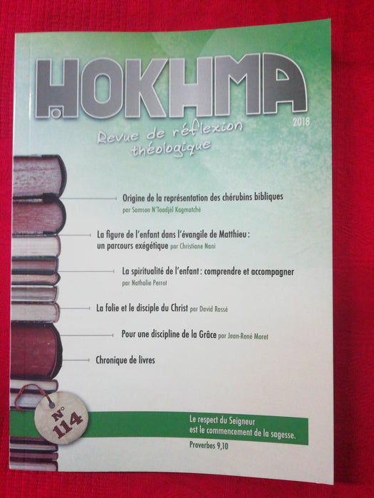 Occasion - Hokhma n°114