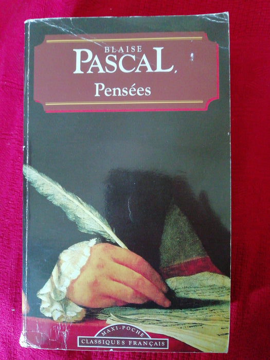 Occasion - Blaise Pascal - Pensées