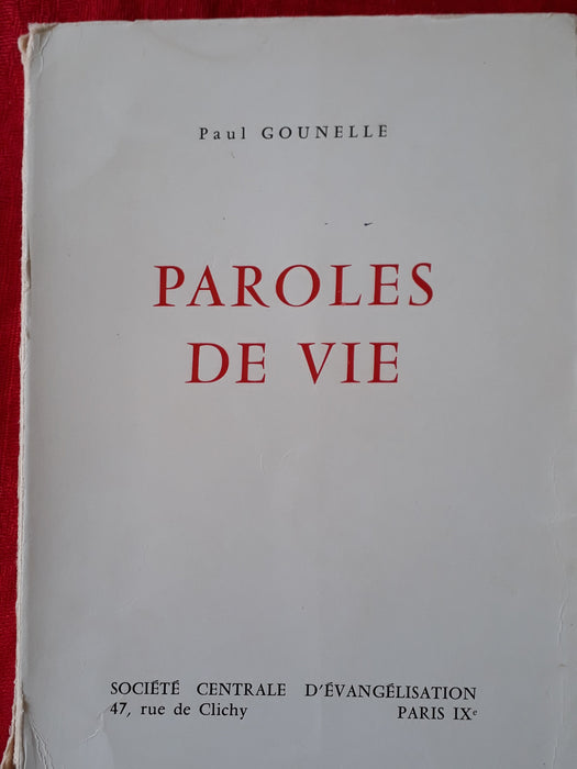 Occasion - Paroles de Vie