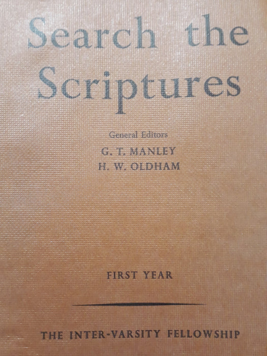 Occasion - Search the scripture