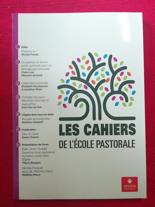 Occasion - Les cahiers de l'école pastorale - 120