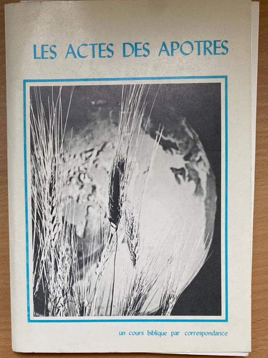 Occasion - Les Actes des apôtres [HARLOW R. E.]