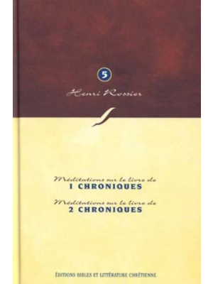 Méditations sur 1 et 2 Chroniques