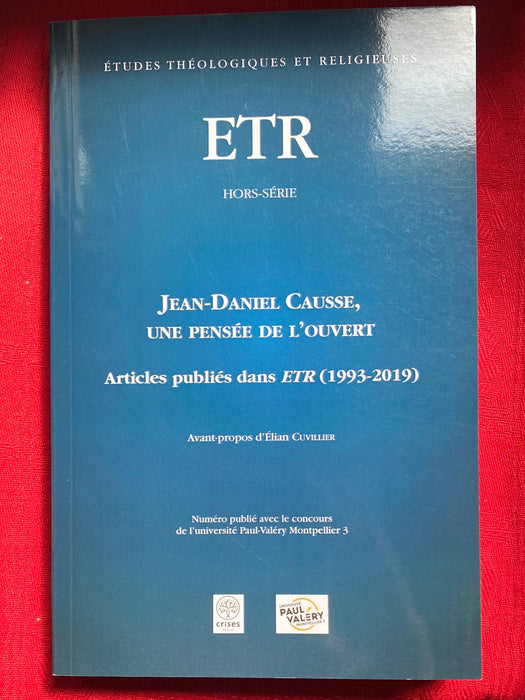 Occasion - Etudes Théologiques et Religieuses. Supplément au N°3 du t.94, 2019 /Hors-série