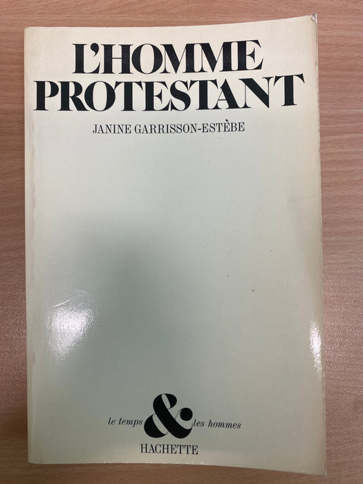 Occasion - L'Homme protestant (non-chrétien)