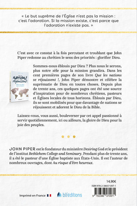 Que les nations se réjouissent! (les 100 meilleures pages)