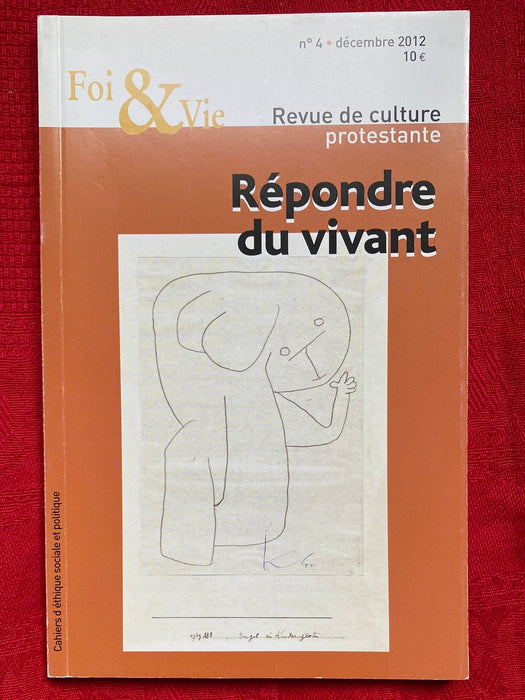 Occasion - Foi et Vie 4 Décembre 2012
