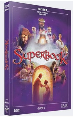 DVD Superbook - Lot de 4 DVD