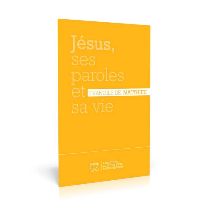 Jésus, ses paroles et sa vie [Matthieu] (grand)