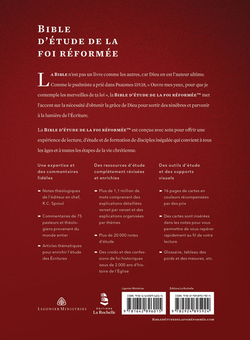 Bible d’étude de la foi réformée