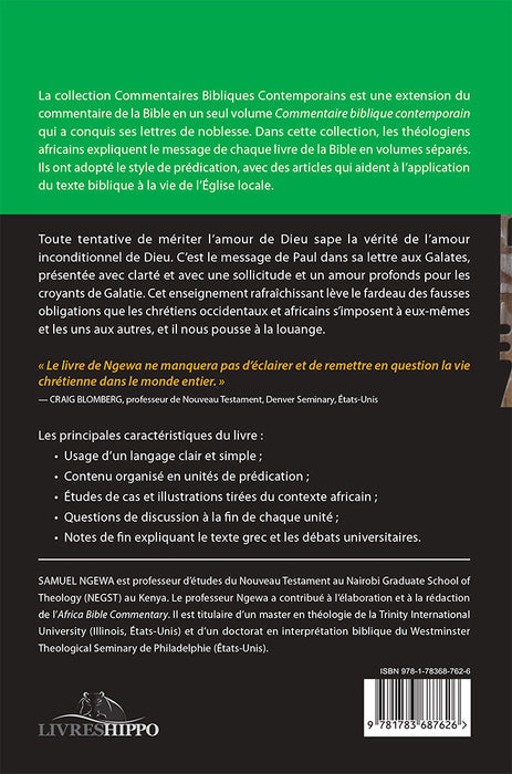 Galates. Commentaire biblique