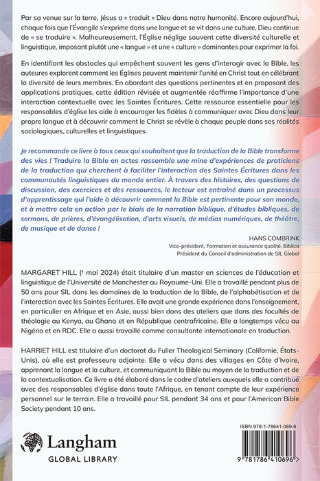 Traduire la Bible en actes. 2e édition