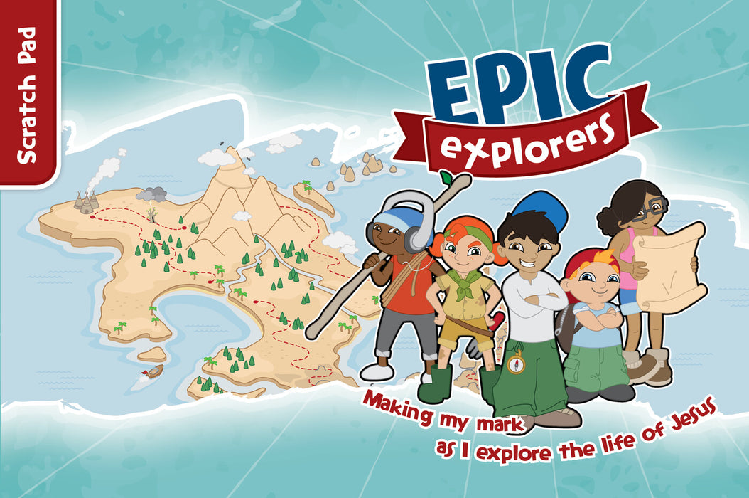 Epic Explorers Scratch Pad [Livre en anglais]