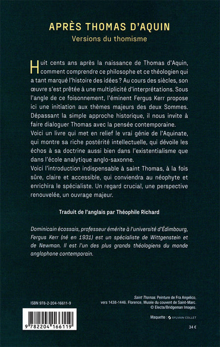 Après Thomas d’Aquin