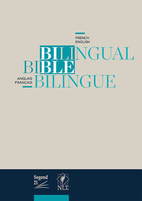 Bilingue français/anglais, Bible, Segond 21/NLT - bleue