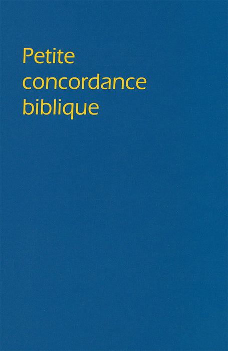 Occasion - Petite concordance biblique brochée