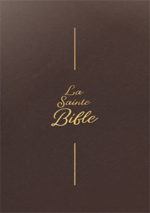 La Sainte Bible Version Segond 1910 brune souple