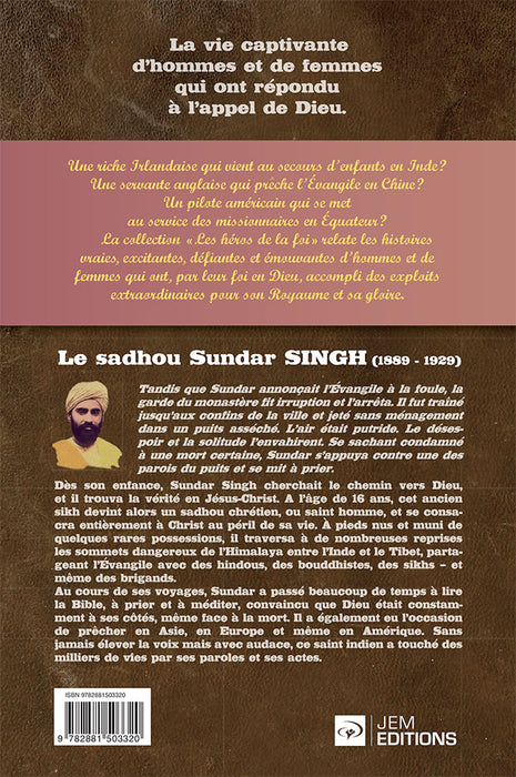 Sadhou Sundar Singh : Des traces de pas sur les montagnes