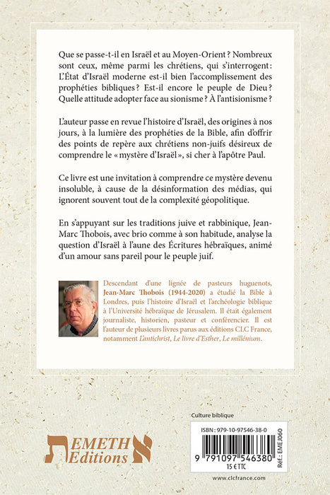 Je ne veux pas que vous ignoriez ce mystère