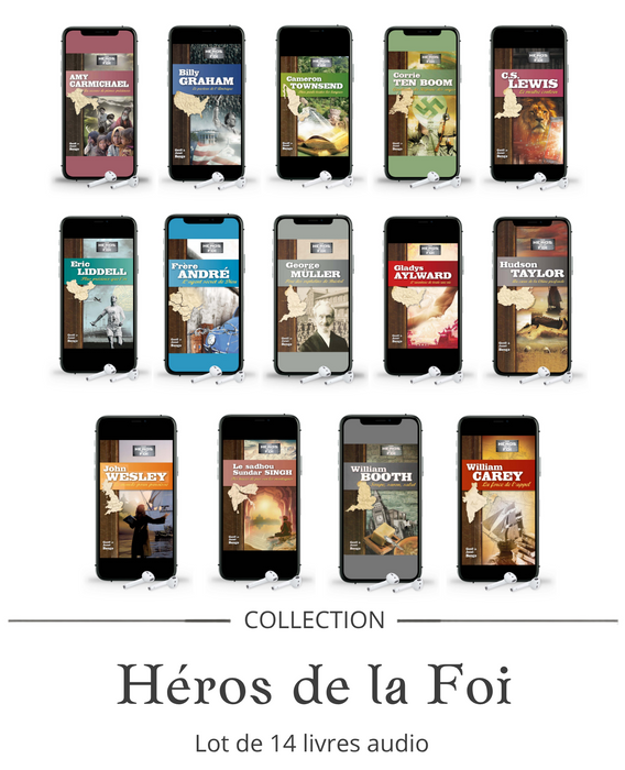 Audio - Les héros de la foi (14 livres)