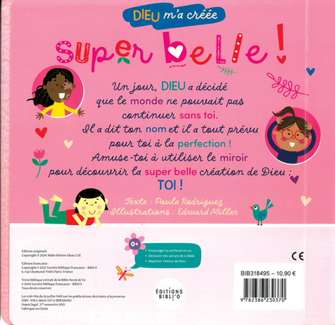 Dieu m’a créée super belle