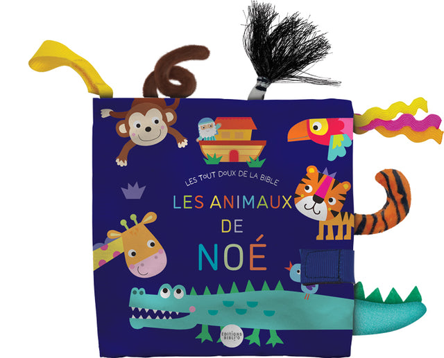 Les animaux de Noé - Livre sensoriel