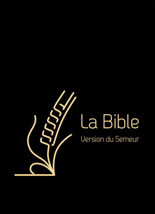Bible Semeur 2015 gros caractères Noire