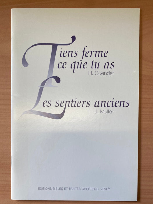 Tiens ferme ce que tu as