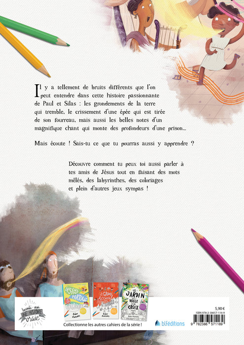 Cahier d'activités - Les prisonniers, le tremblement de terre et le chant dans la nuit