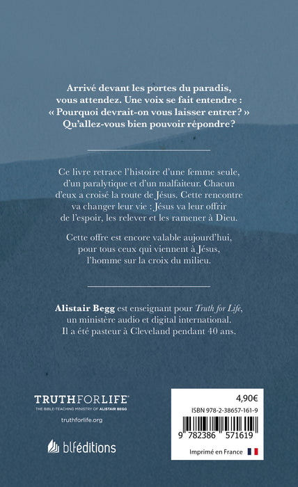 L'homme sur la croix du milieu