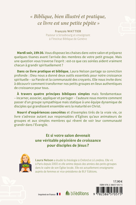 Une pépinière de disciples dans mon salon