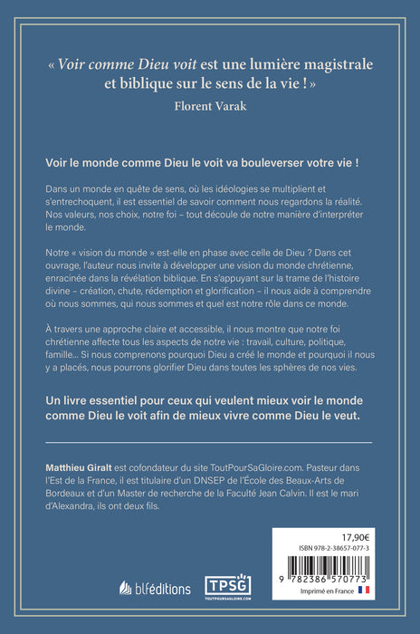 Voir comme Dieu voit (Édition collector)