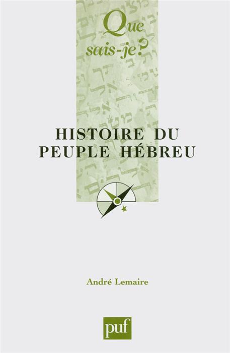 Occasion - Histoire du peuple hébreu