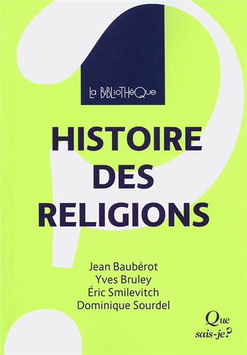 Occasion - Histoire des religions