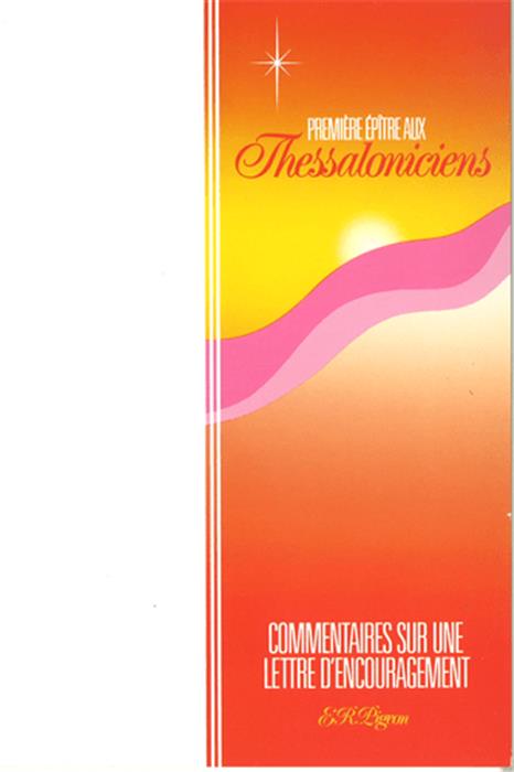 Occasion - Commentaire sur la premiere épître aux Thessaloniciens