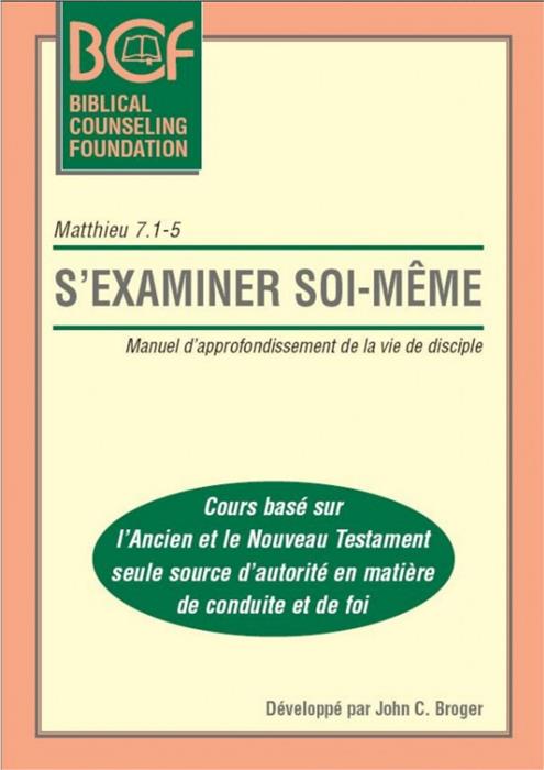 Occasion - BCF S'examiner soi-meme