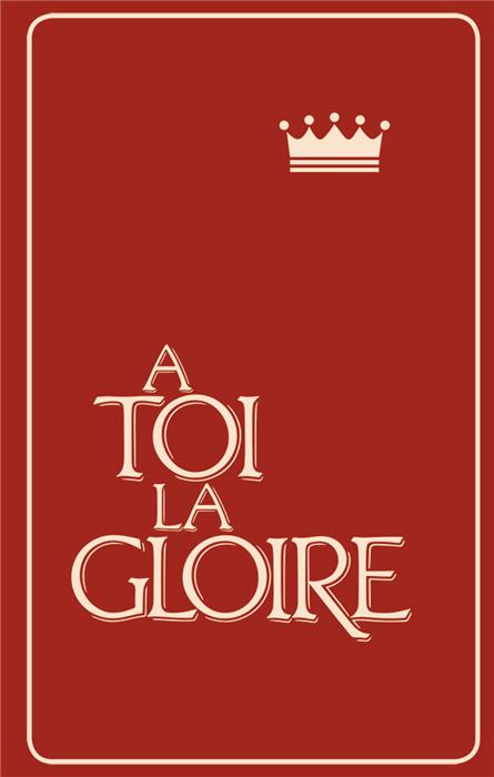 Occasion - À toi la gloire [Recueil rigide rouge]