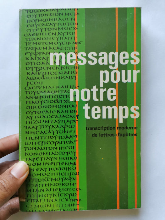 Occasion - Messages pour notre temps