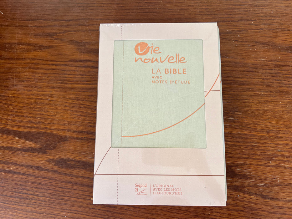 Bible d'étude Vie nouvelle, Segond 21