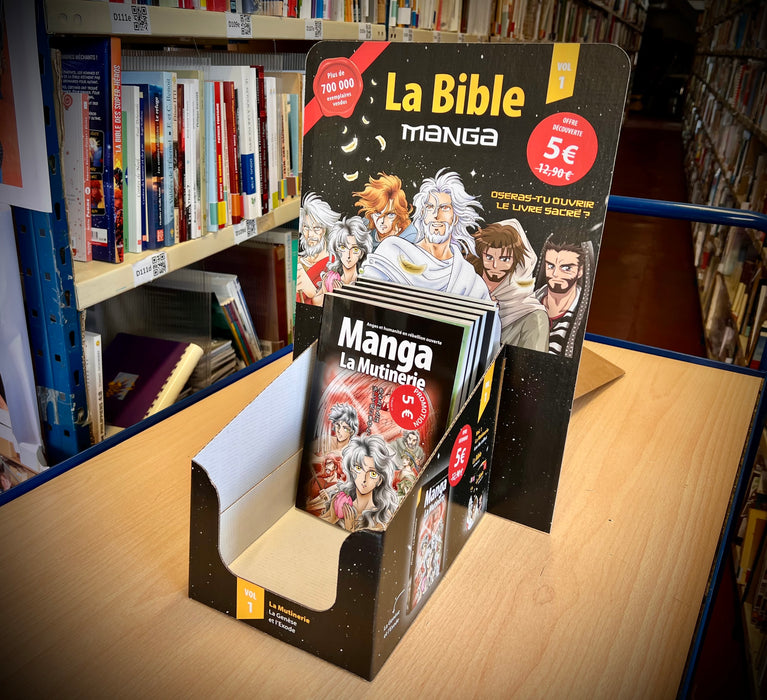 Présentoir Manga - Mutinerie