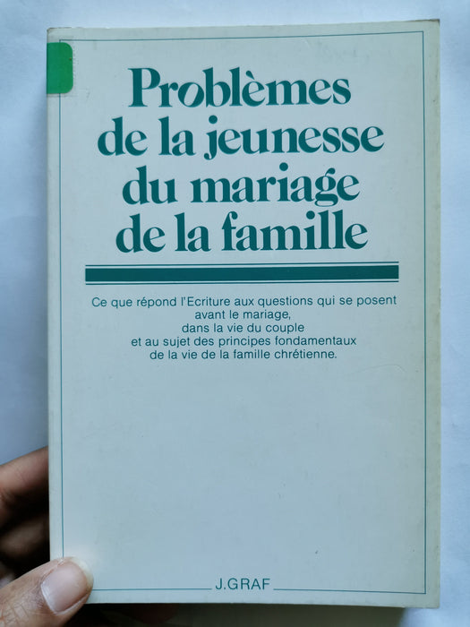 Occasion - Problèmes de la jeunesse, du mariage, de la famille