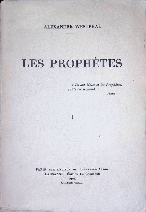 Les Prophètes