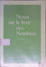 Notes sur le livre des Nombres