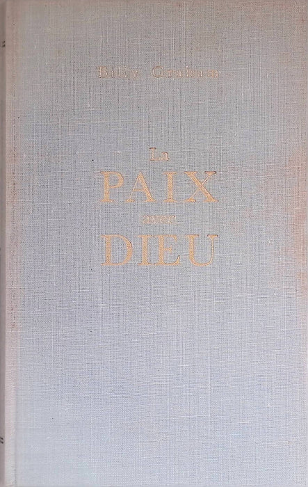 Occasion - La paix avec Dieu (relié)